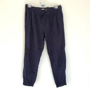 Calvin Klein Linen Blend Cropped Pants